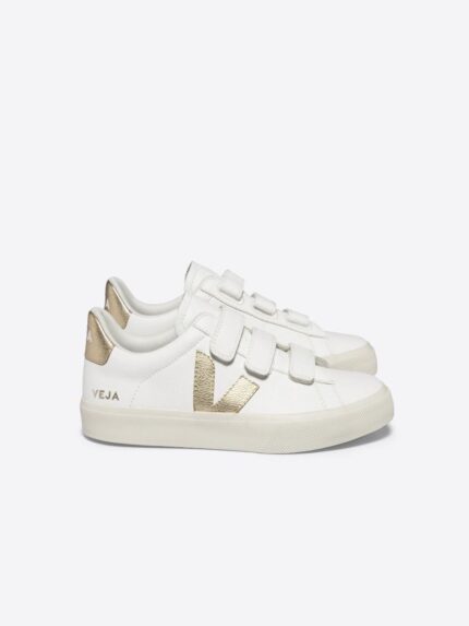 Recife Leather White Platine